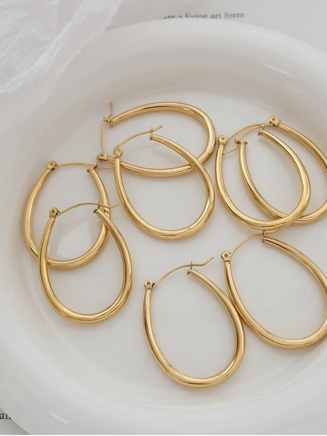 18K Gold-Plated Earrings