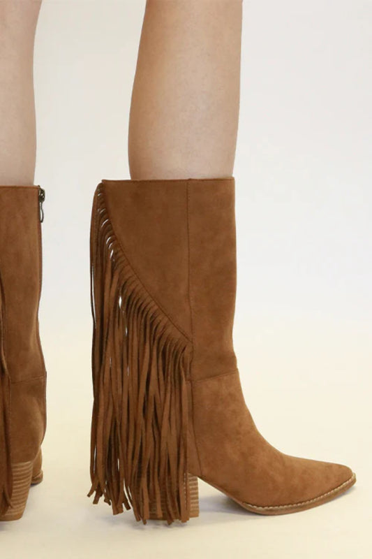 Beast Fashion Suede Boots