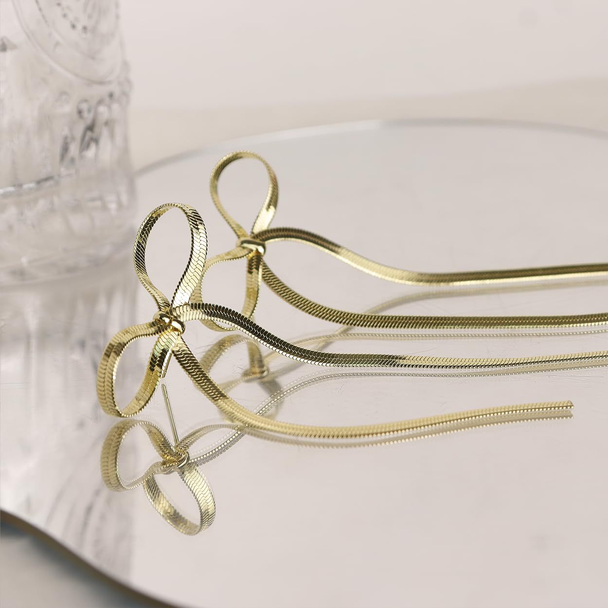 Bow Bar Earrings