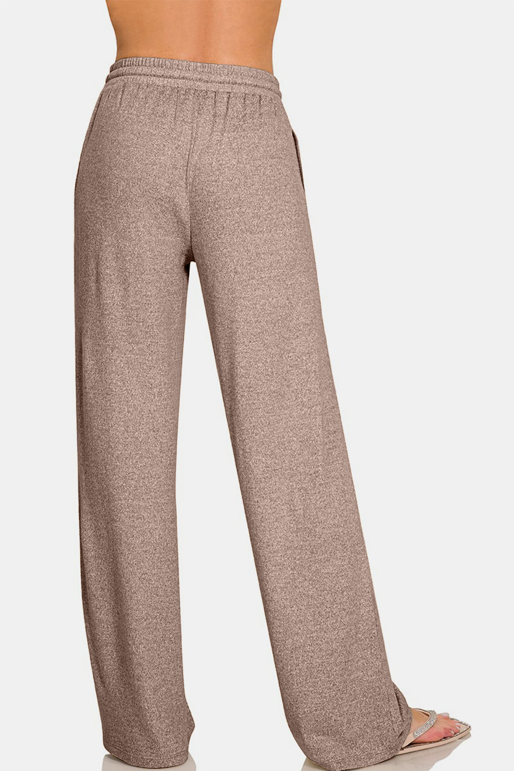 Zenana Wide Leg Pants with Side Pockets