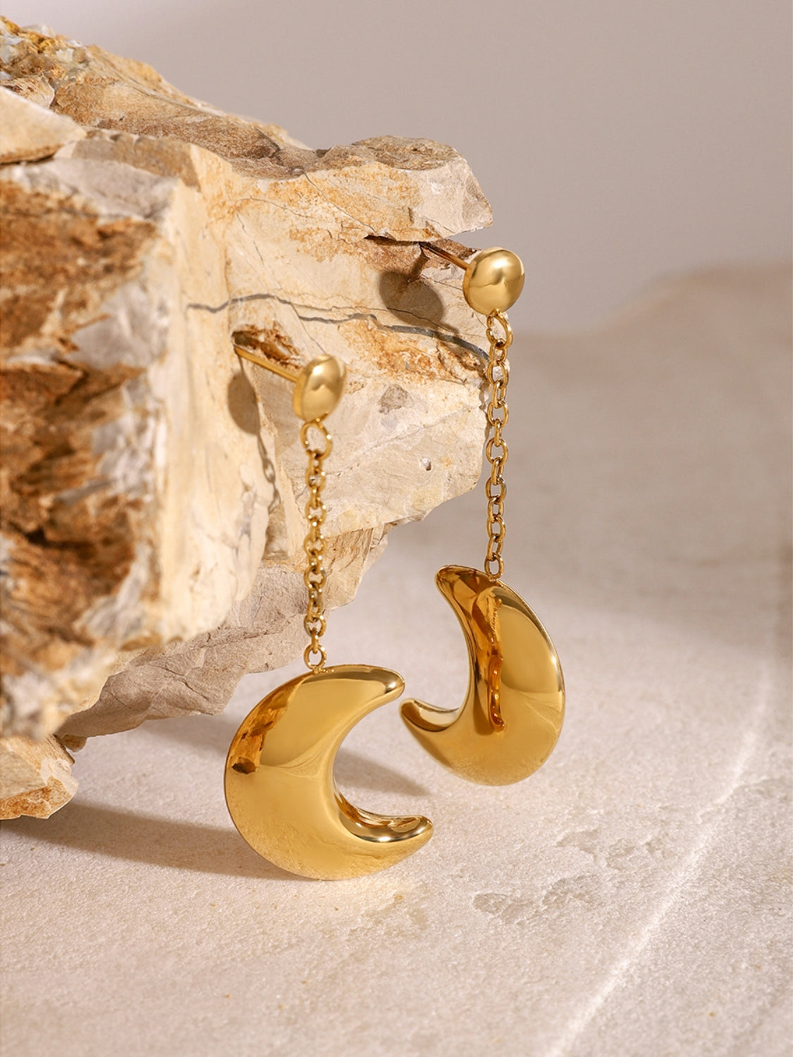 Moon Dangle Earrings