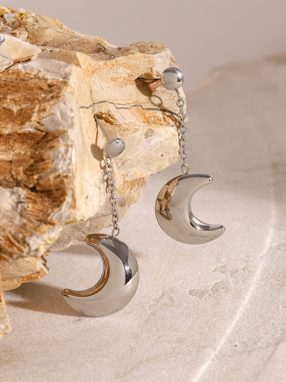 Moon Dangle Earrings