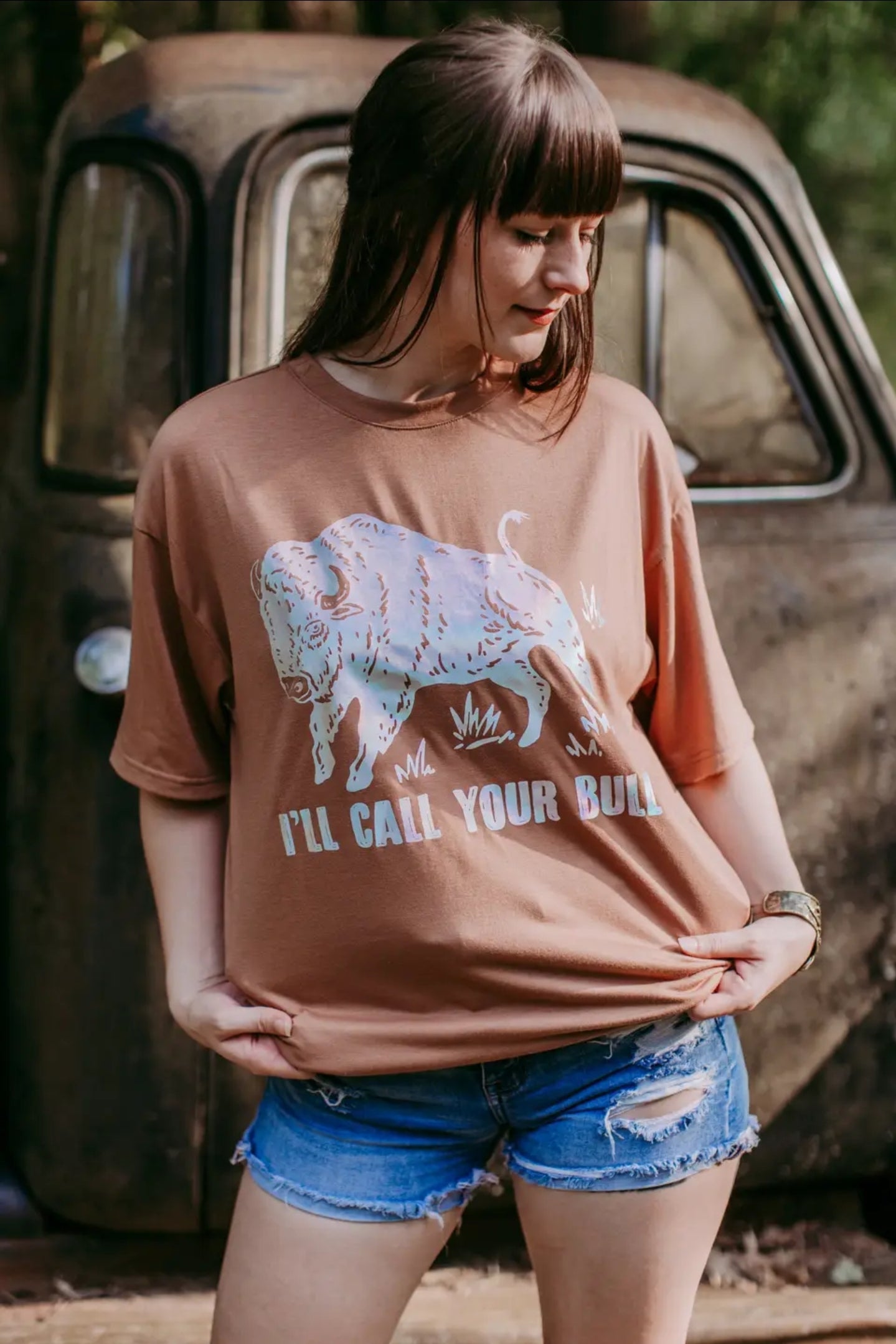 In Store Call Your Bull Foil Top