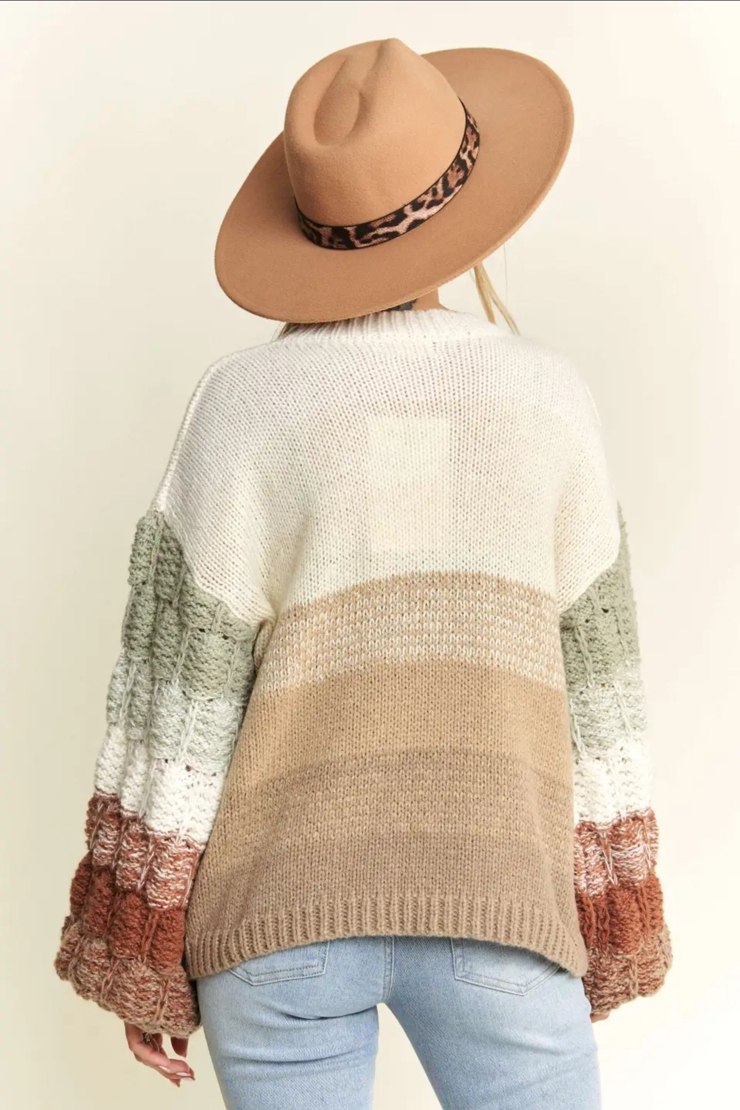 In Store Plus Multi Color Sweater