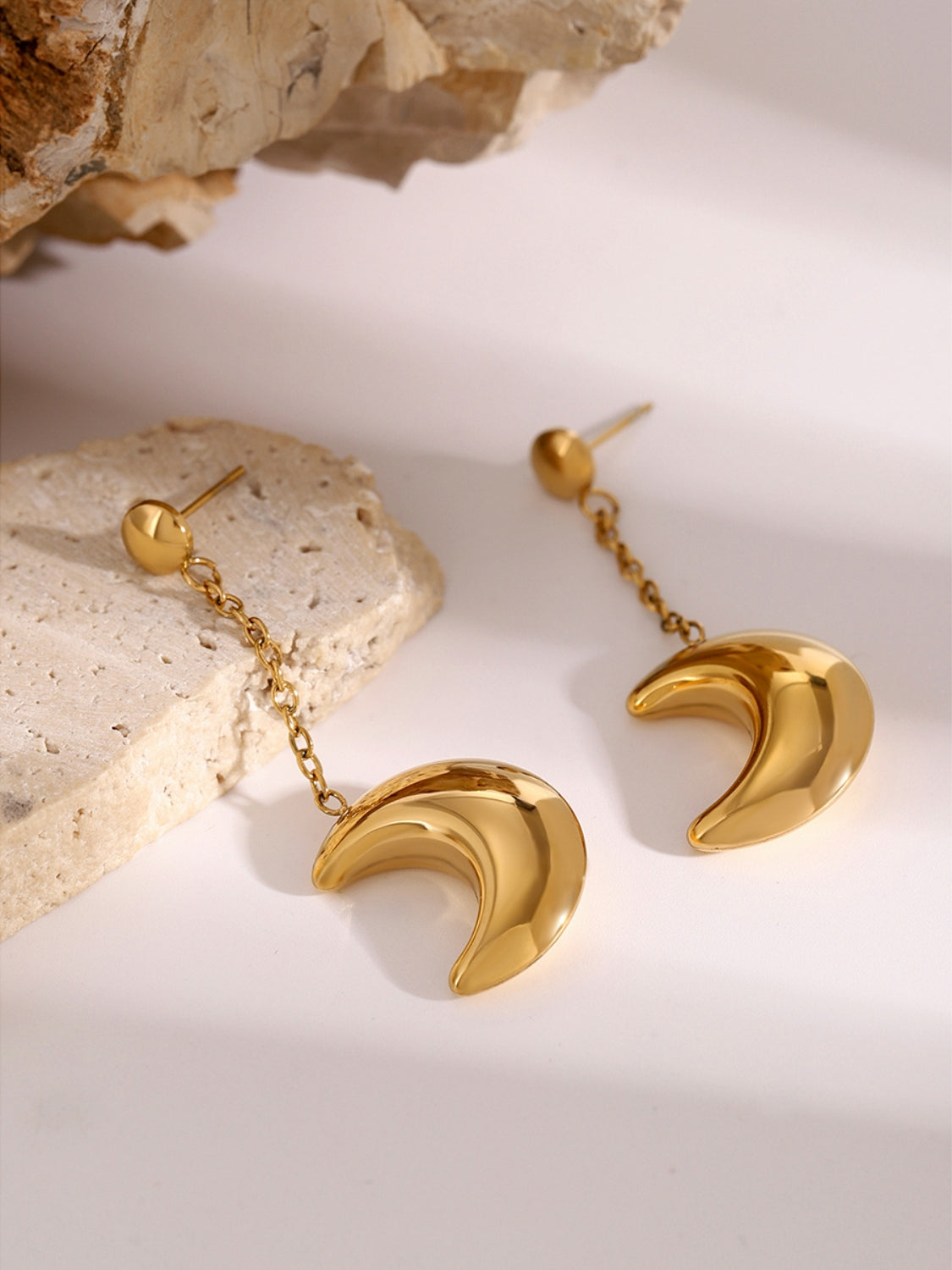 Moon Dangle Earrings