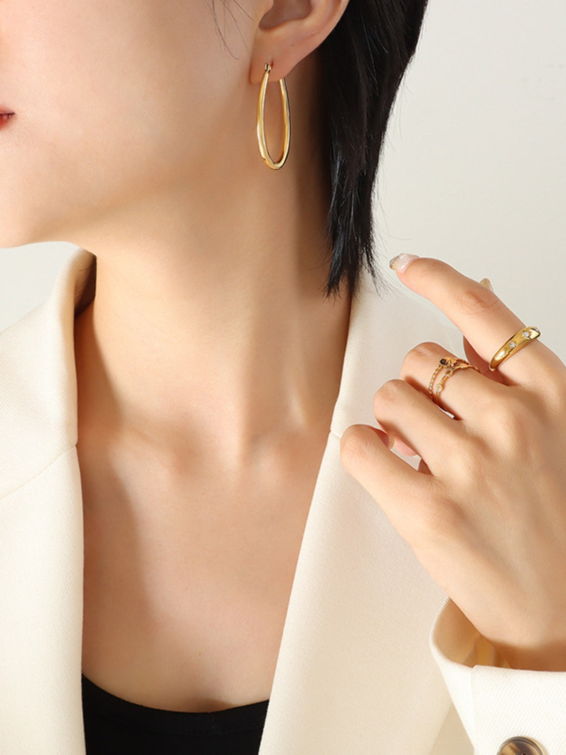 18K Gold-Plated Earrings