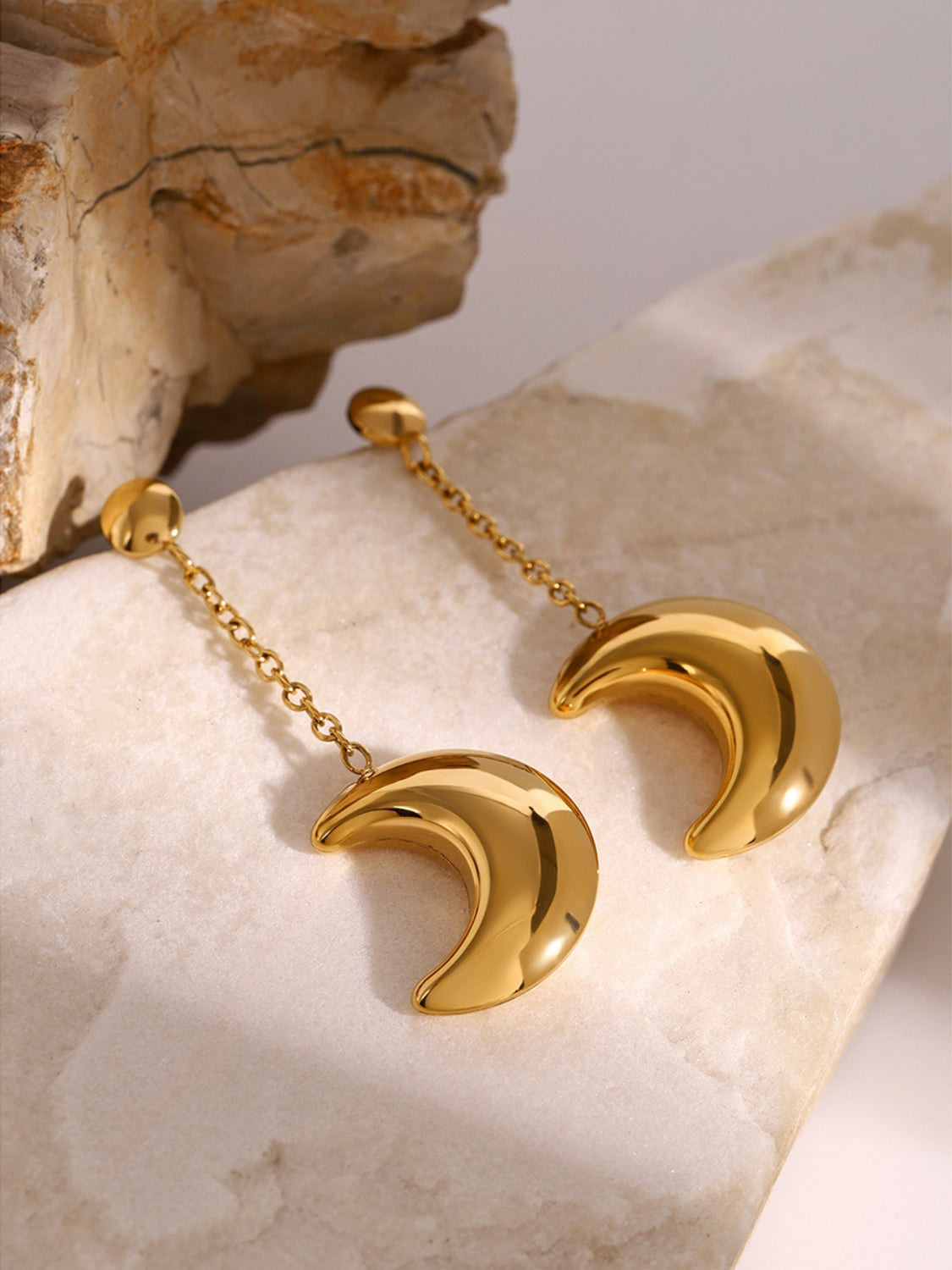 Moon Dangle Earrings